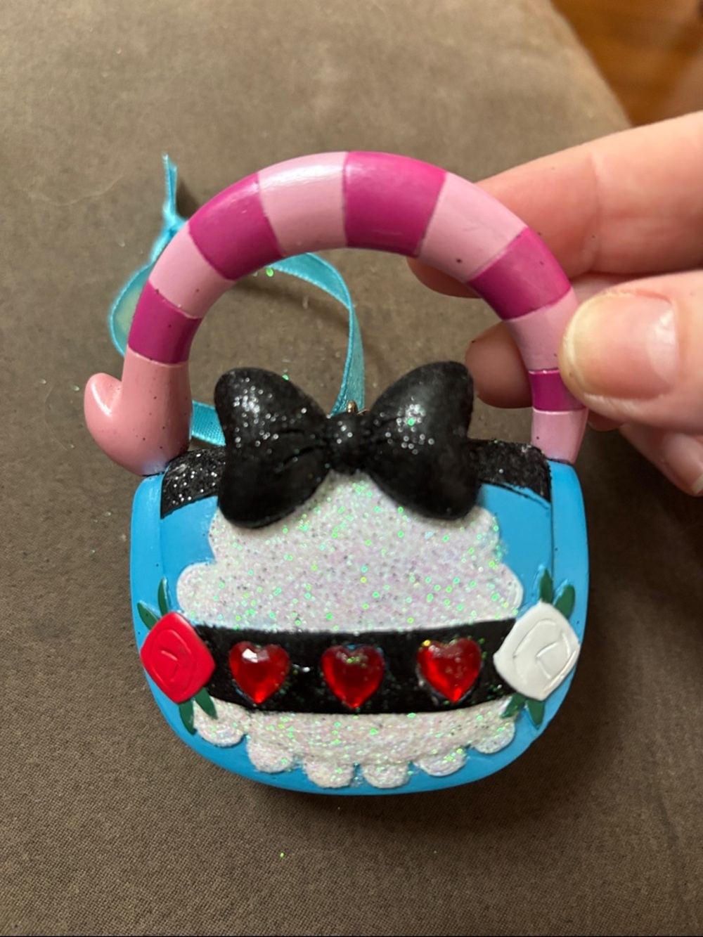 Alice in Wonderland Disney Purse Ornament